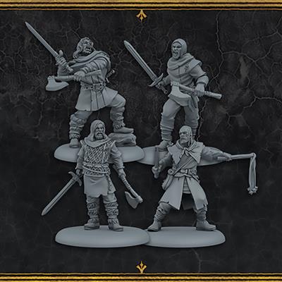 Game of Thrones Night's Watch Conscripts Action Figure - Collectible SIF Series for Fans & Display - Perfect for Home Decor, Gifts, and Fantasy Collections