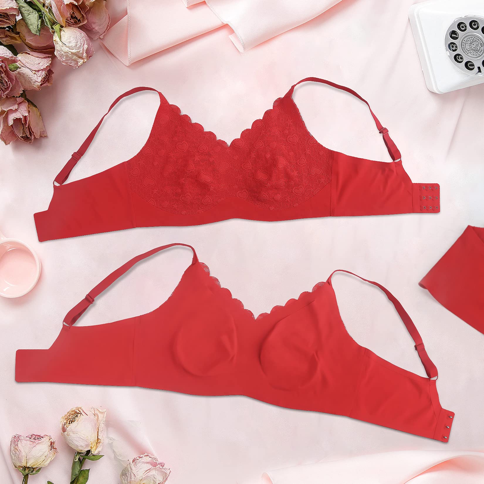 IVITA Post-Surgery Mastectomy Bra with Pockets - Comfortable Prosthesis Bra for Breast Cancer Recovery & Transgender Women - Ideal for Daily Wear, Yoga & Workouts
