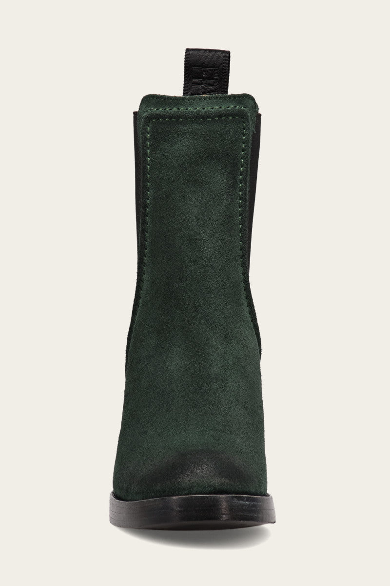 Vintage Jean Chelsea Boots - Pre-Loved Women's Ankle Boots for Casual Outfits & Fall Fashion