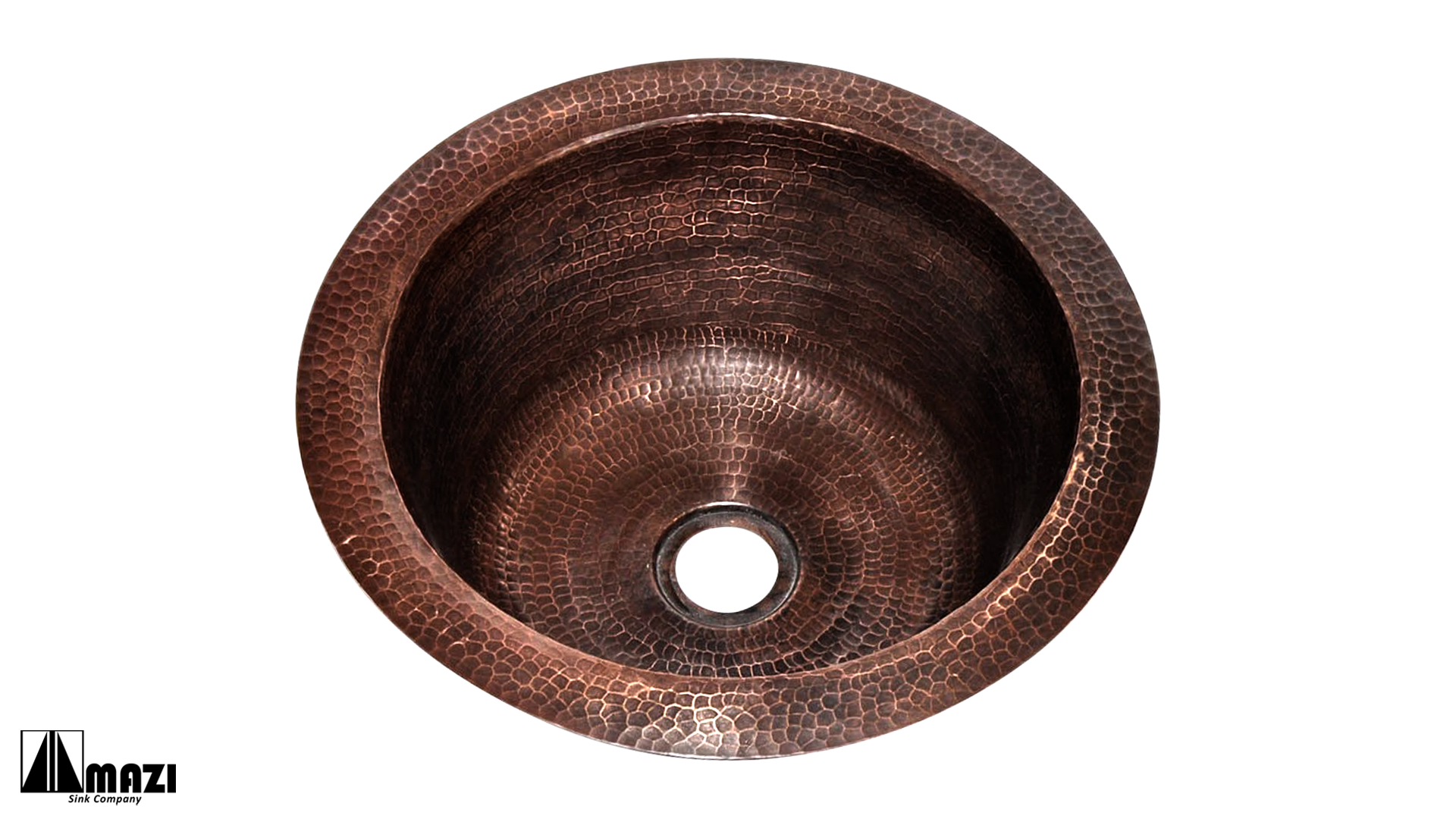 1327H Copper Bathroom Sink - Vintage Style Handmade Copper Vessel Sink for Modern & Rustic Bathrooms - Perfect for Farmhouse, Luxury Hotel, or Spa Bathroom Decor