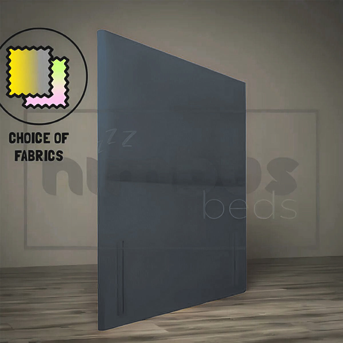 1 Panel Floor Standing Headboard for Bedroom - Modern Upholstered Bed Headboard with Adjustable Height, Perfect for Master Bedroom, Guest Room, and Apartment Decor