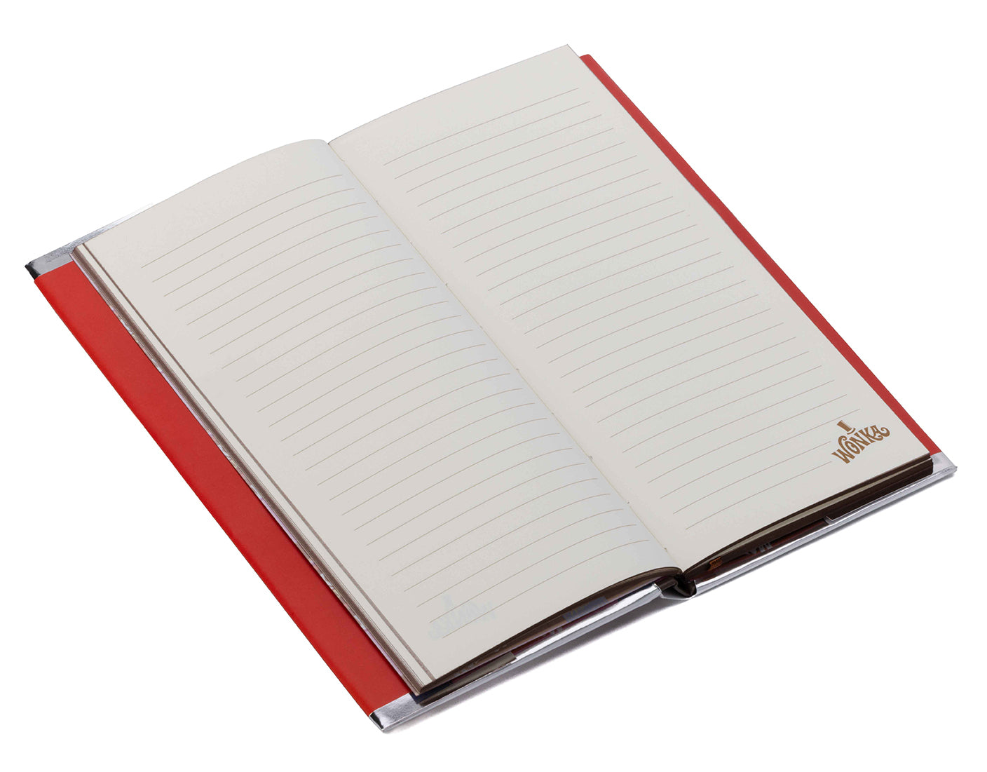Willy Wonka and the Chocolate Factory Inspired Wonka Bar Journal - Golden Ticket Notebook for Chocolate Lovers, Gift Idea for Movie Fans, Perfect for Journaling, Sketching & Collecting Memories