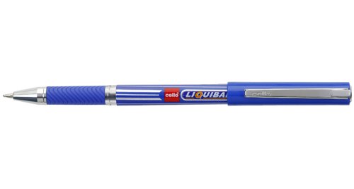 Premium Cello Liquiball Ballpoint Pens - Assorted Colors (Blue, Black, Red) - 120 Pack (10 Dozen) - Smooth Writing for Office, School & Home Use