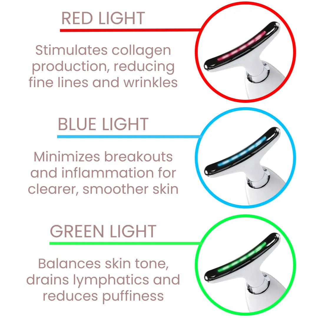 Best Facial Rejuvenation Device for Anti-Aging & Skin Tightening - At-Home Skincare Treatment for Wrinkles & Fine Lines | Perfect for Daily Beauty Routine & Spa Nights