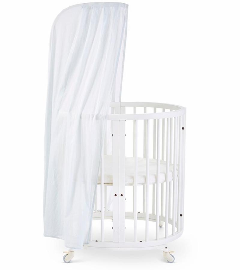 Stokke Sleepi Canopy by Pehr - Premium Baby Crib Canopy for Stokke Sleepi Crib - Soft & Breathable Nursery Decor for Newborns - Perfect for Nursery, Bedroom & Travel Use