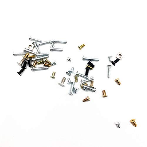 3DS LL XL Full Screw Set Replacement Kit - Housing Shell Repair Screws for Nintendo 3DS XL/LL Console Maintenance & DIY Fix