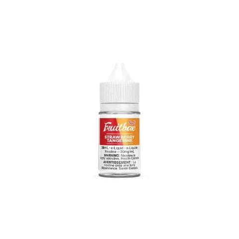 Strawberry Tangerine Salt Nicotine E-Liquid - Fruitbae Salts E Juice 30mL for Vape Pods & Refillable Devices | Sweet Citrus Flavor for All-Day Vaping
