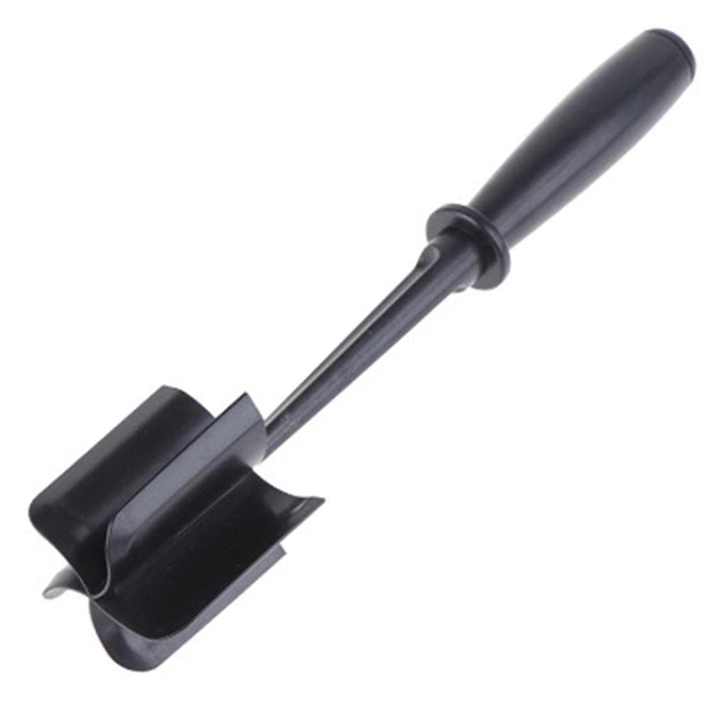 YOBBO Heat-Resistant Meat Chopper & Smasher - Heavy Duty Ground Beef, Hamburger & Turkey Masher Utensil - Perfect for Meal Prep, BBQ & Cooking at Home