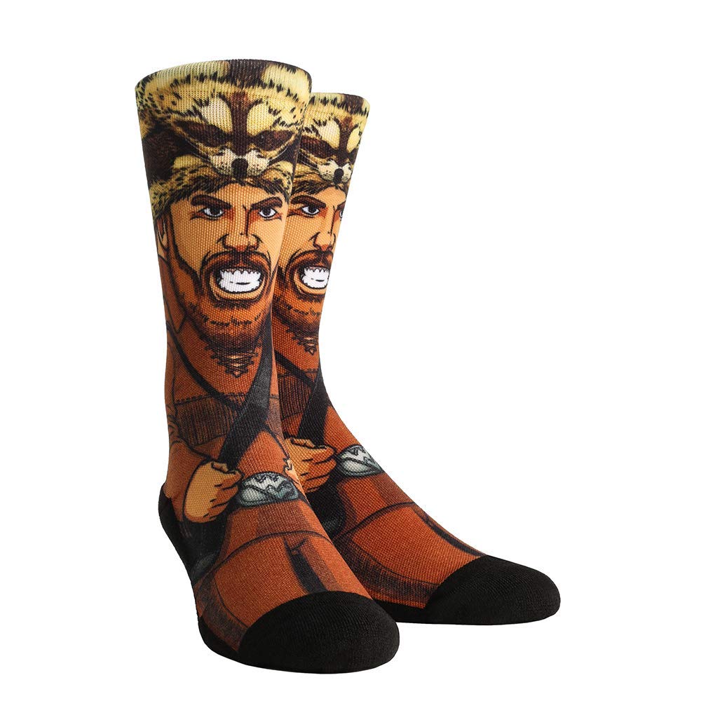 Rock 'Em Men's Athletic Socks - Breathable Cushioned Sports Socks for Running, Gym & Basketball - Comfortable Performance Socks for Active Men
