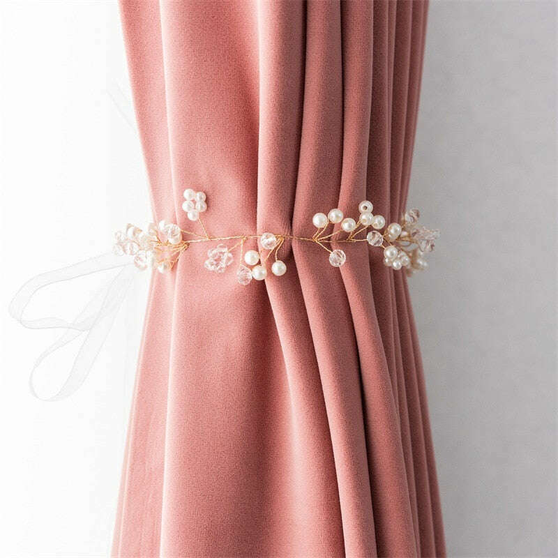 Luxury Soft Velvet Curtains for Living Room & Bedroom - Mila Modern Plush Plain Pink Drapes - Blackout Thermal Insulated Window Treatments for Home Decor