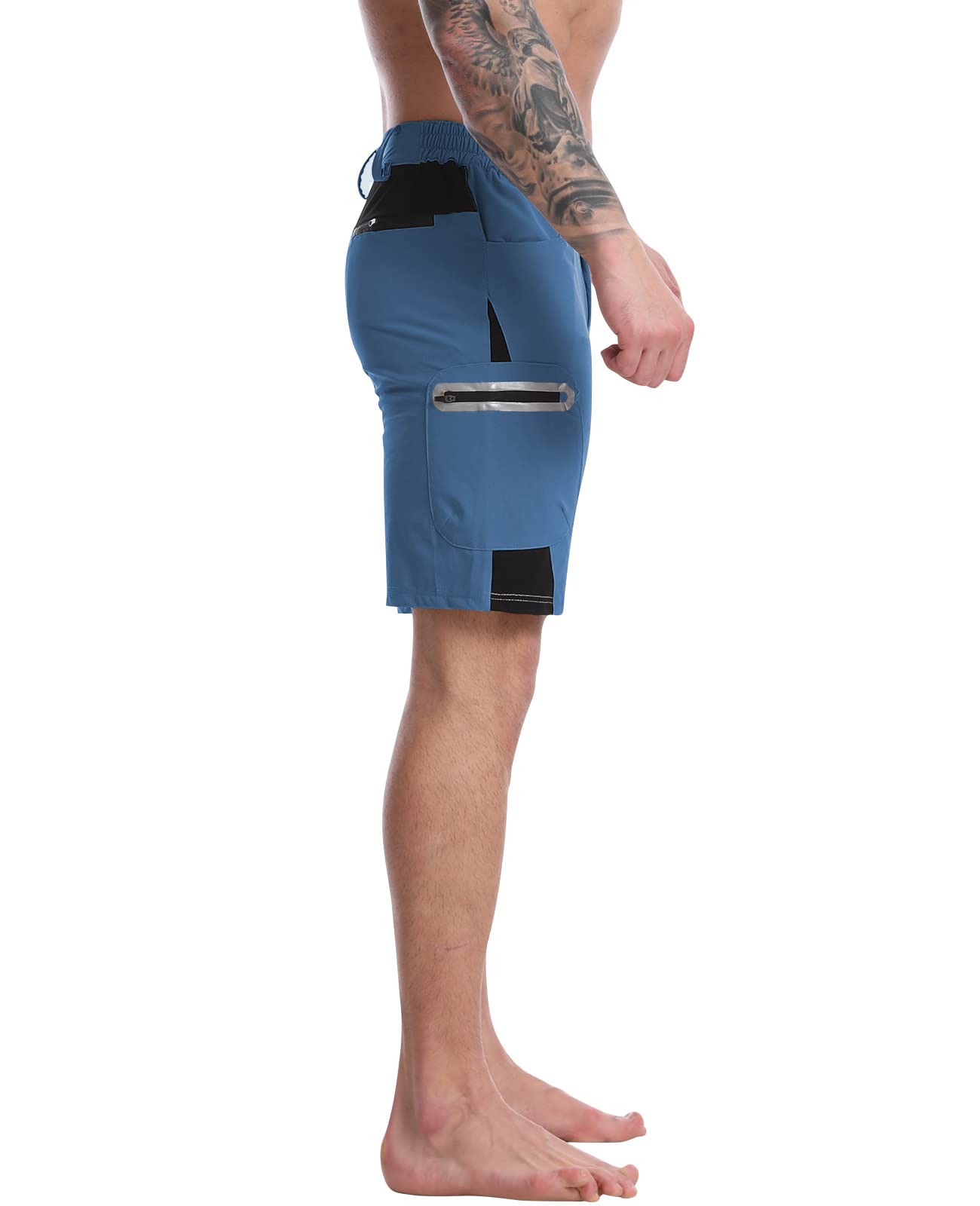 Surenow Men's Hiking Cargo Shorts - Lightweight Quick-Dry Outdoor Shorts for Summer, Fishing, Camping & Travel - Durable & Comfortable for Active Adventures