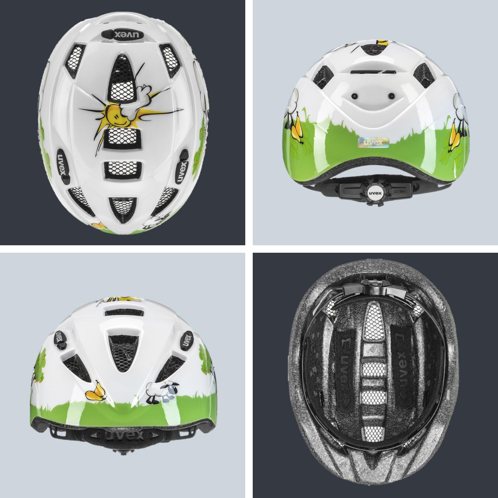Uvex Kid 2 Bike Helmet for Children - Lightweight & Adjustable Youth Cycling Helmet with Safety Certification - Perfect for Road Biking, Mountain Cycling & Outdoor Adventures