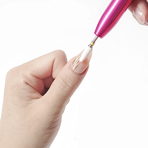 Professional Nail Drill Set with 6 Interchangeable Drill Bits - Perfect for At-Home Manicures, Nail Art & Salon Quality Results