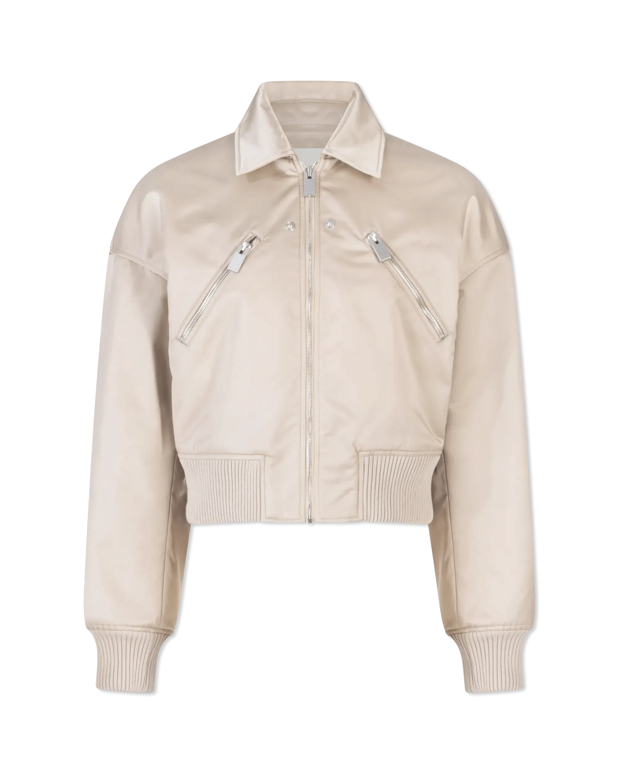 Luna Bomber Jacket for Women - Stylish Lightweight Windbreaker with Zipper Closure - Perfect for Casual Outfits, Travel & Outdoor Activities