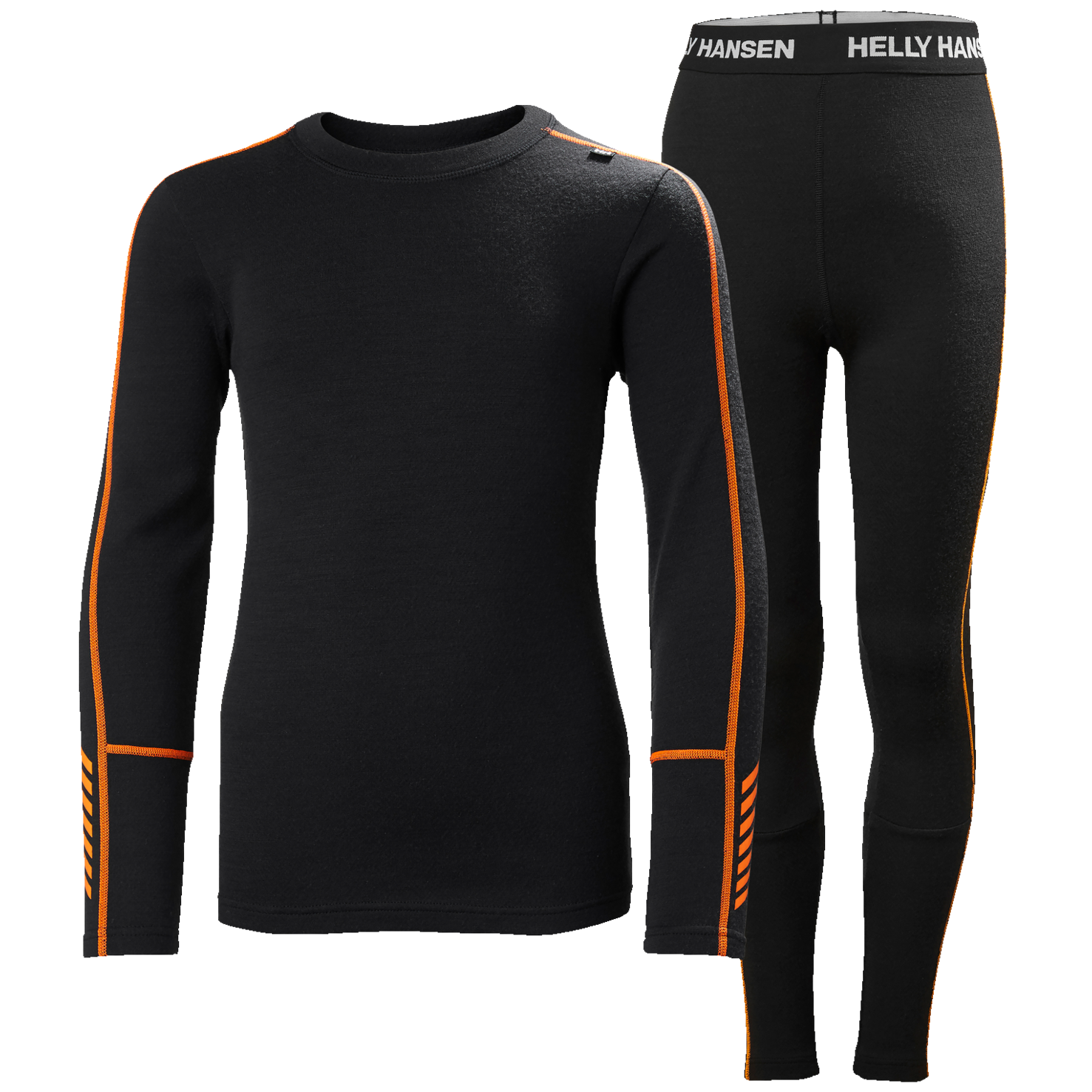 Helly Hansen Junior Lifa Merino Midweight Base Layer Set for Kids 2025 - Warm Winter Thermal Underwear for Skiing, Snowboarding & Outdoor Activities