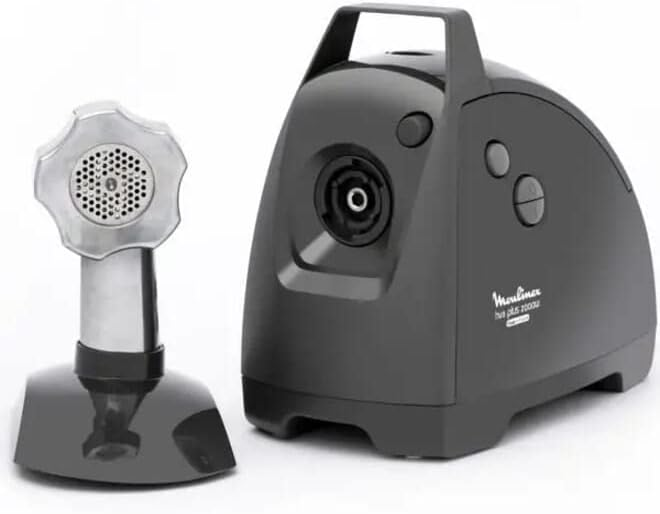 Moulinex Electric Meat Grinder 2000W - Powerful Stainless Steel Meat Mincer for Home Kitchen, Perfect for Ground Beef, Sausages & Pet Food