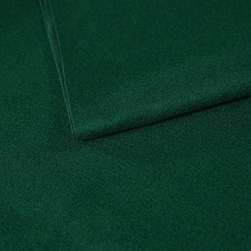 Premium Dark Ink Green Wool Billiard Cloth - Professional Pool Table Felt for 6, 7, 8 & 9 Foot Tables (US9 Size) - Perfect for Home Game Rooms, Bars & Pool Halls