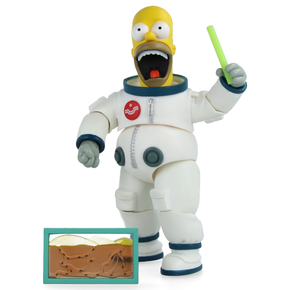 The Simpsons Deep Space Homer Ultimates Action Figure - Collectible Toy for Fans, Display & Home Decor