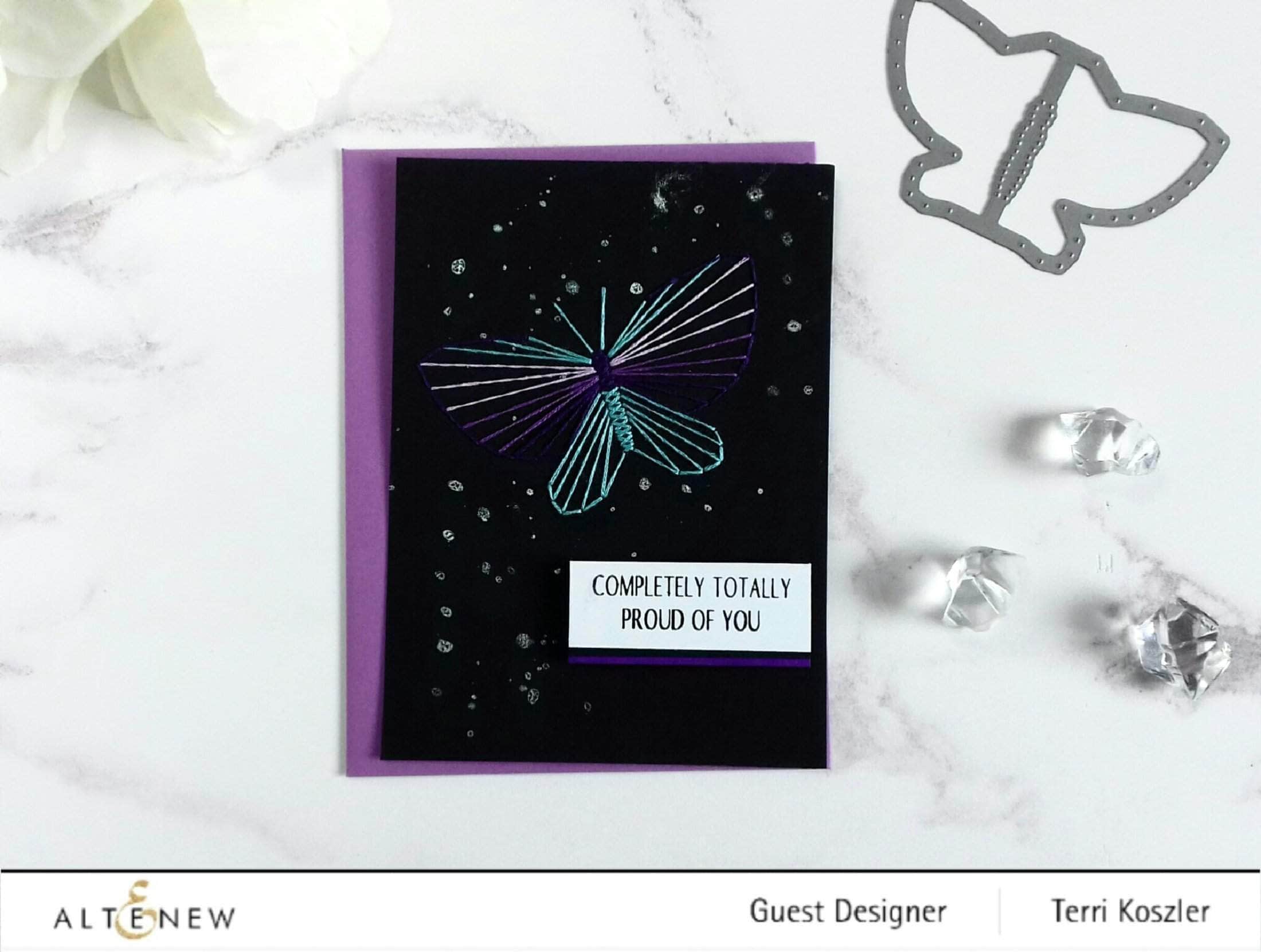 String Art Butterfly Die - DIY Craft Kit for Home Decor, Wall Art, and Gift Making - Perfect for Kids and Adults Creative Projects