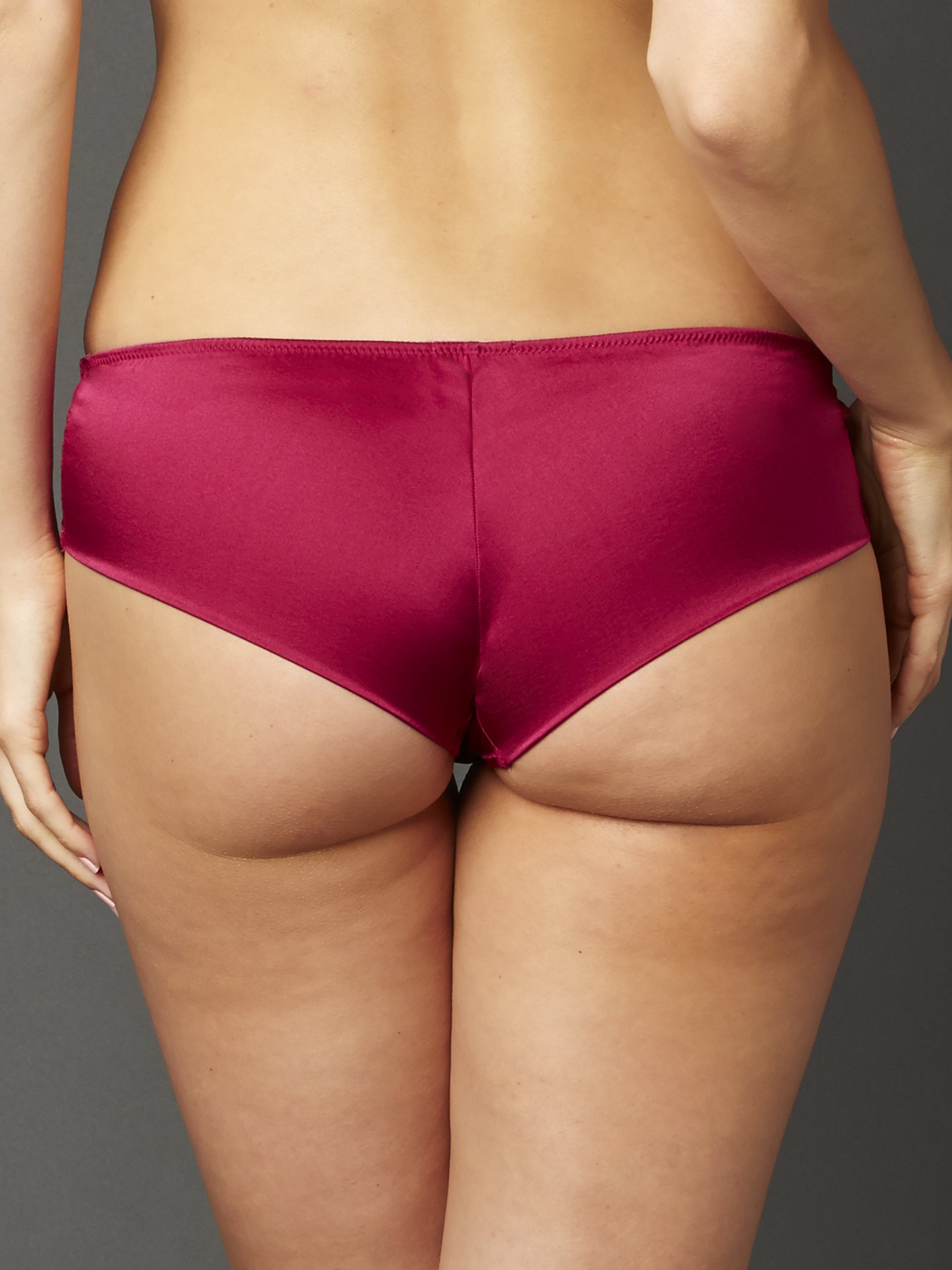 Luxury Women's Silk Hipster Underwear with Lace Trim - Elastic-Free Comfort - Perfect for Valentine's Day & Bridal Lingerie - Elegant Gift Packaging for Her