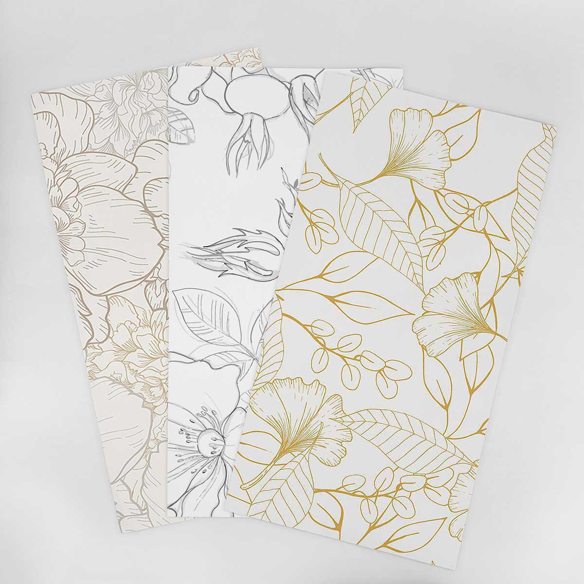 Floral Wallpaper Samples for Kitchen - Premium Designer Selection 003 | Peel & Stick Backsplash Decor for Modern Farmhouse & Cottage Style Homes