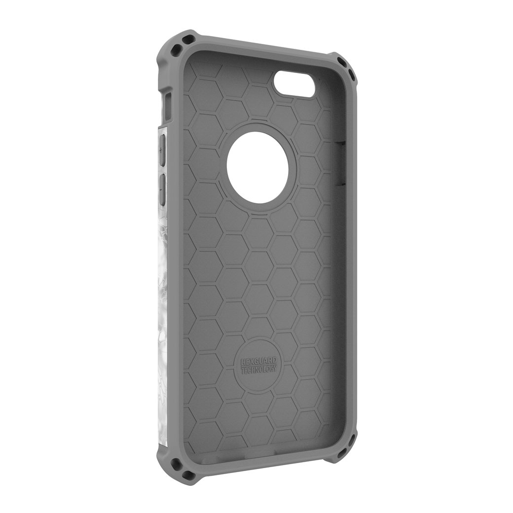 Premium Dilex Case with Metal Kickstand & Holster Combo for iPhone 6/6s - Kryptek Yeti Camo Design | Shockproof Protection | Perfect for Outdoor Adventures, Work & Daily Use