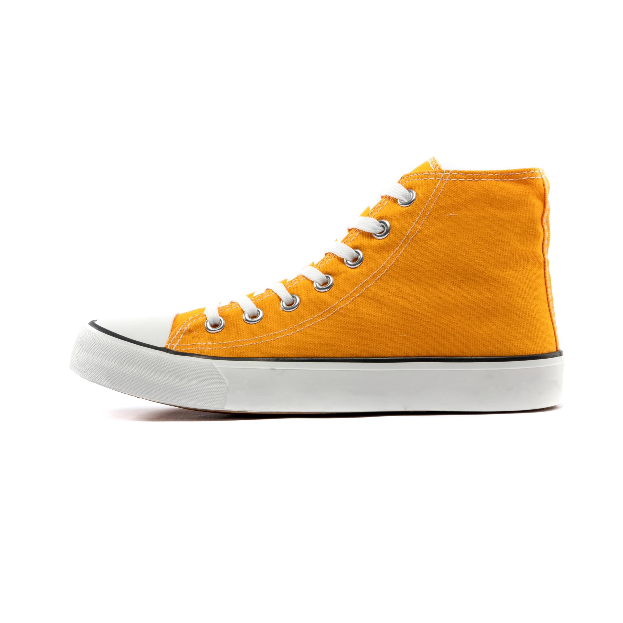Sharllen Men's High Top Canvas Sneakers - Classic Casual Lace Up Shoes for Walking, Comfortable & Fashionable Mens Footwear | Perfect for Urban Streetwear, Daily Wear & Casual Outings