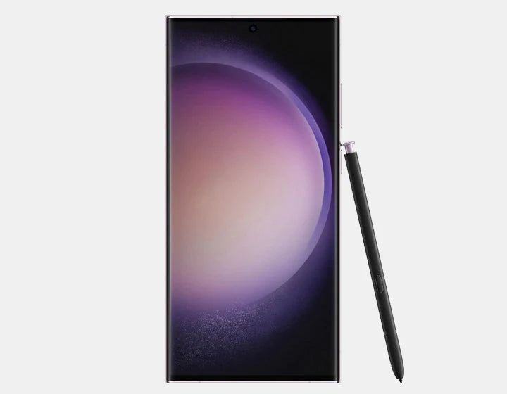 Samsung Galaxy S23 Ultra 5G Unlocked Smartphone - 256GB Storage 12GB RAM - Dual SIM GSM (Lavender Purple) - Perfect for Business Travel & Photography Enthusiasts