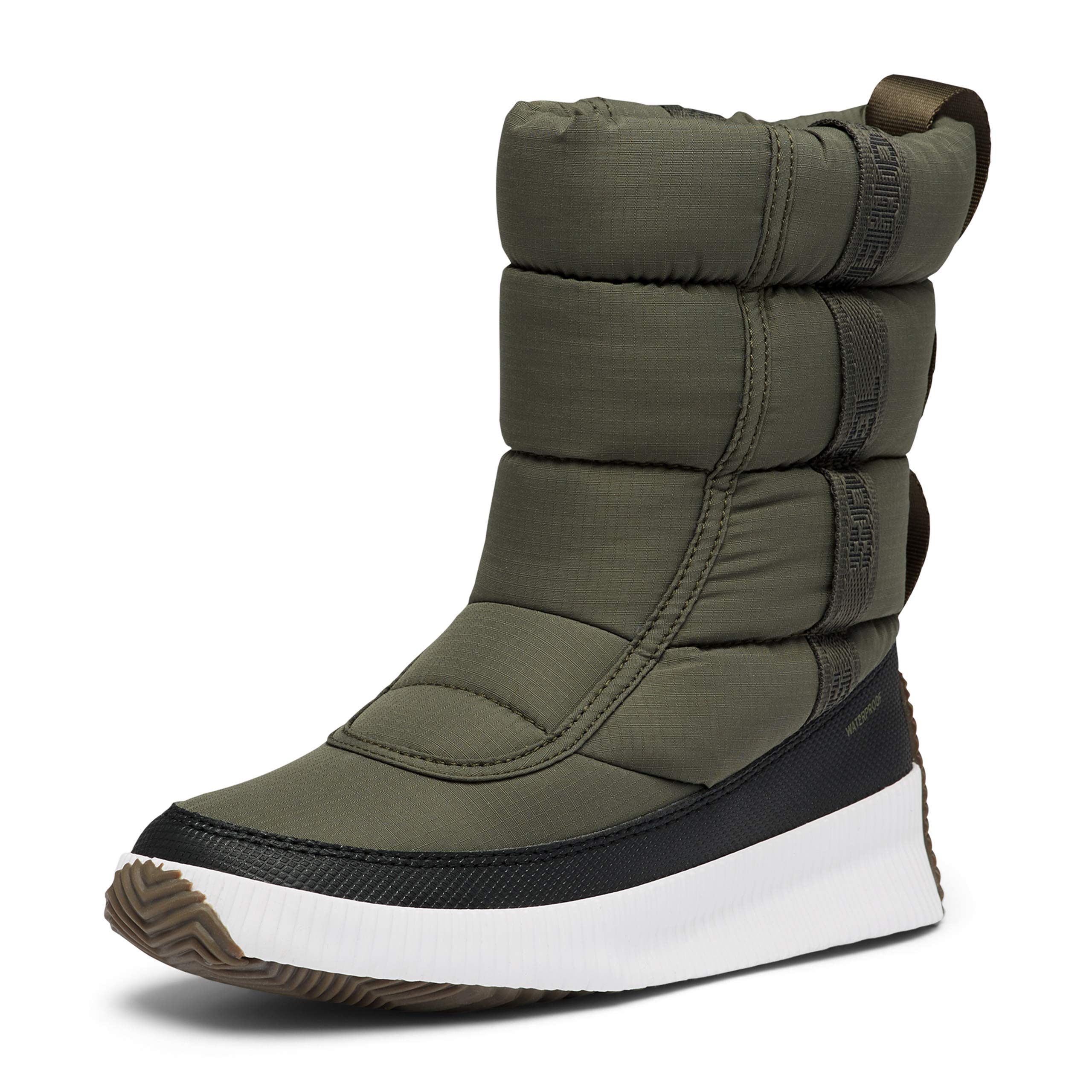 Sorel Women's Out N About Puffy Mid Boot - Waterproof Winter Boots for Heavy Rain & Light Snow - Warm & Comfortable for Hiking, Snowy Days & Outdoor Adventures