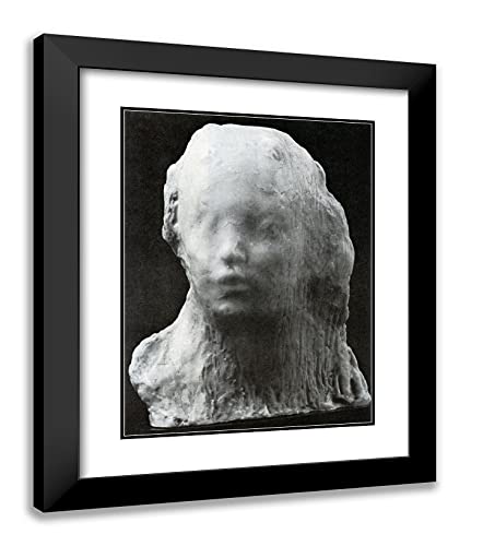 Black Modern Wood Frame with Double Matting