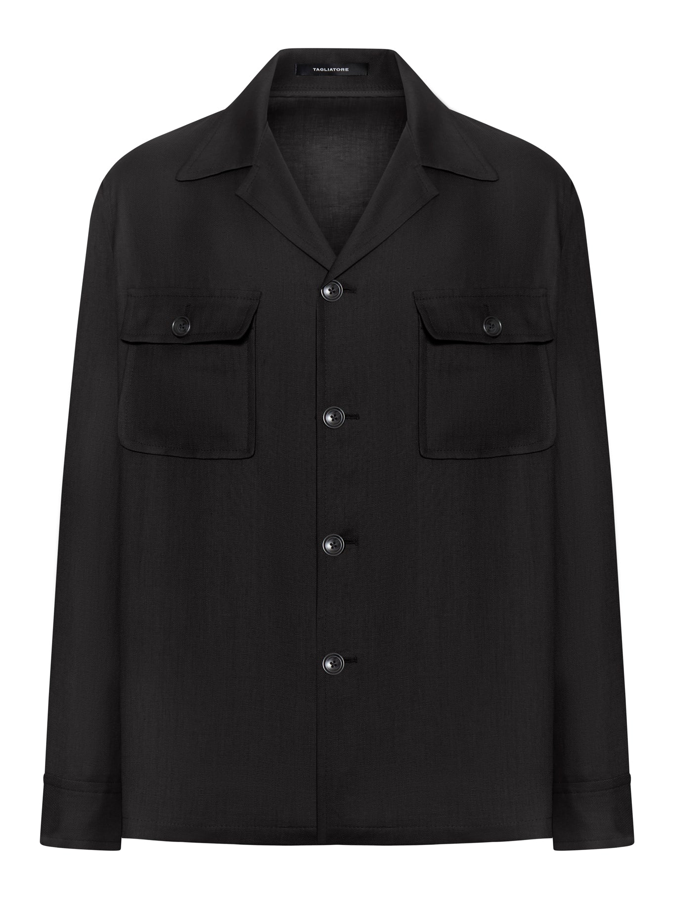 Premium Linen Shirt for Men - Black - GBARROW340021U25E107 EN816Black - Perfect for Casual Wear, Summer Outfits, and Office Attire
