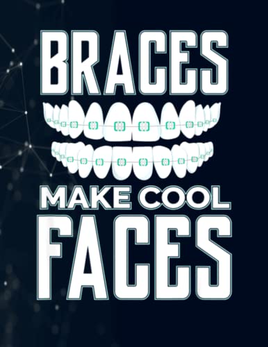 Orthodontic Braces Color Guide - 130 Pages, 8.5