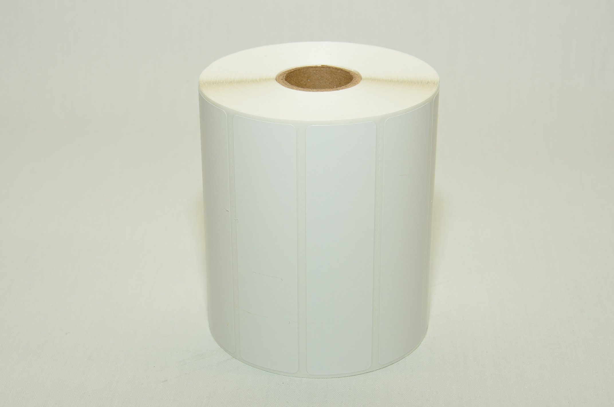 CompuLabel Direct Thermal Labels 4x1 Inch - White Permanent Adhesive Roll with Perforations (1300 Labels/Roll, 12 Rolls/Carton) for Shipping, Inventory & Barcode Printing - Model 530763