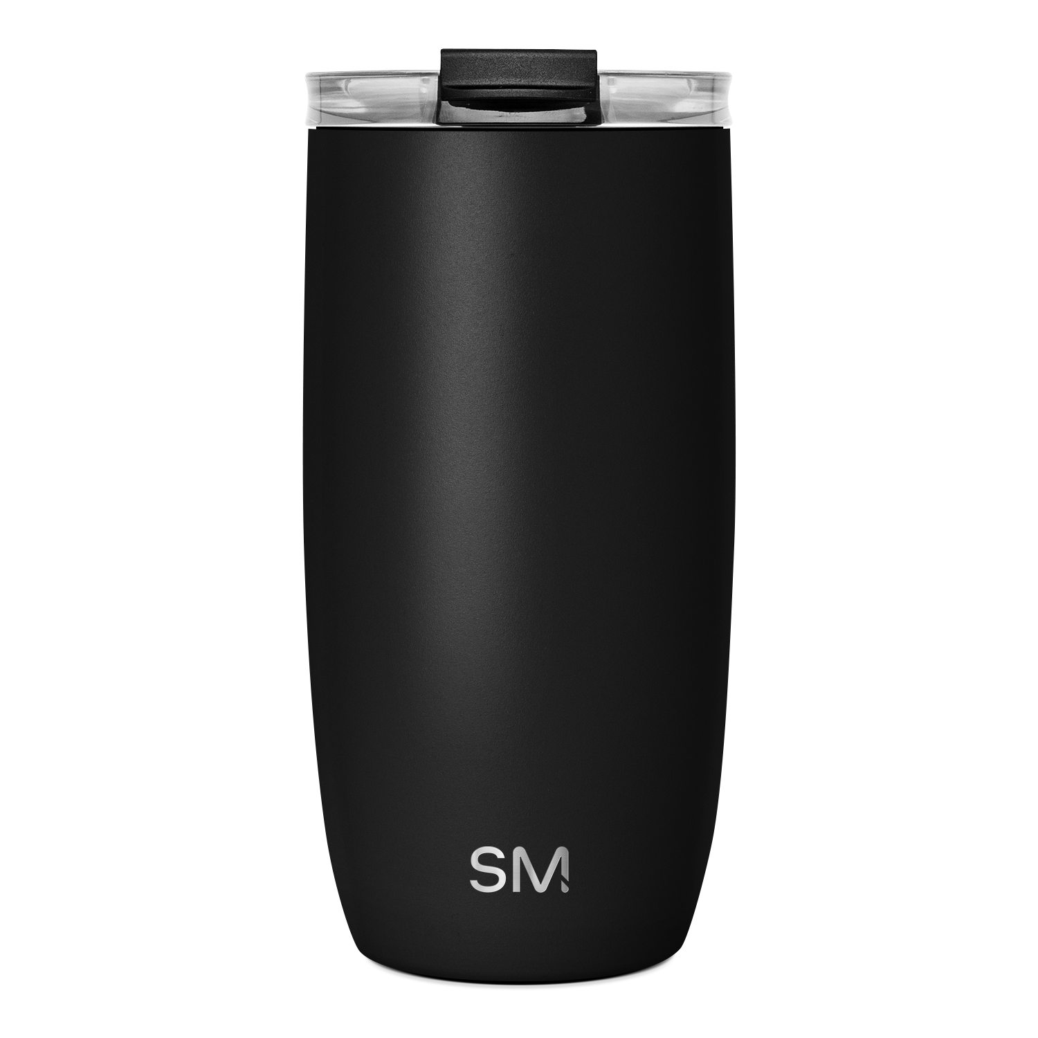 Voyager 20oz Insulated Tumbler with Clear Flip Lid & Straw - Leakproof Stainless Steel Travel Mug for Hot & Cold Drinks - Perfect for Office, Gym, Hiking & Outdoor Activities
