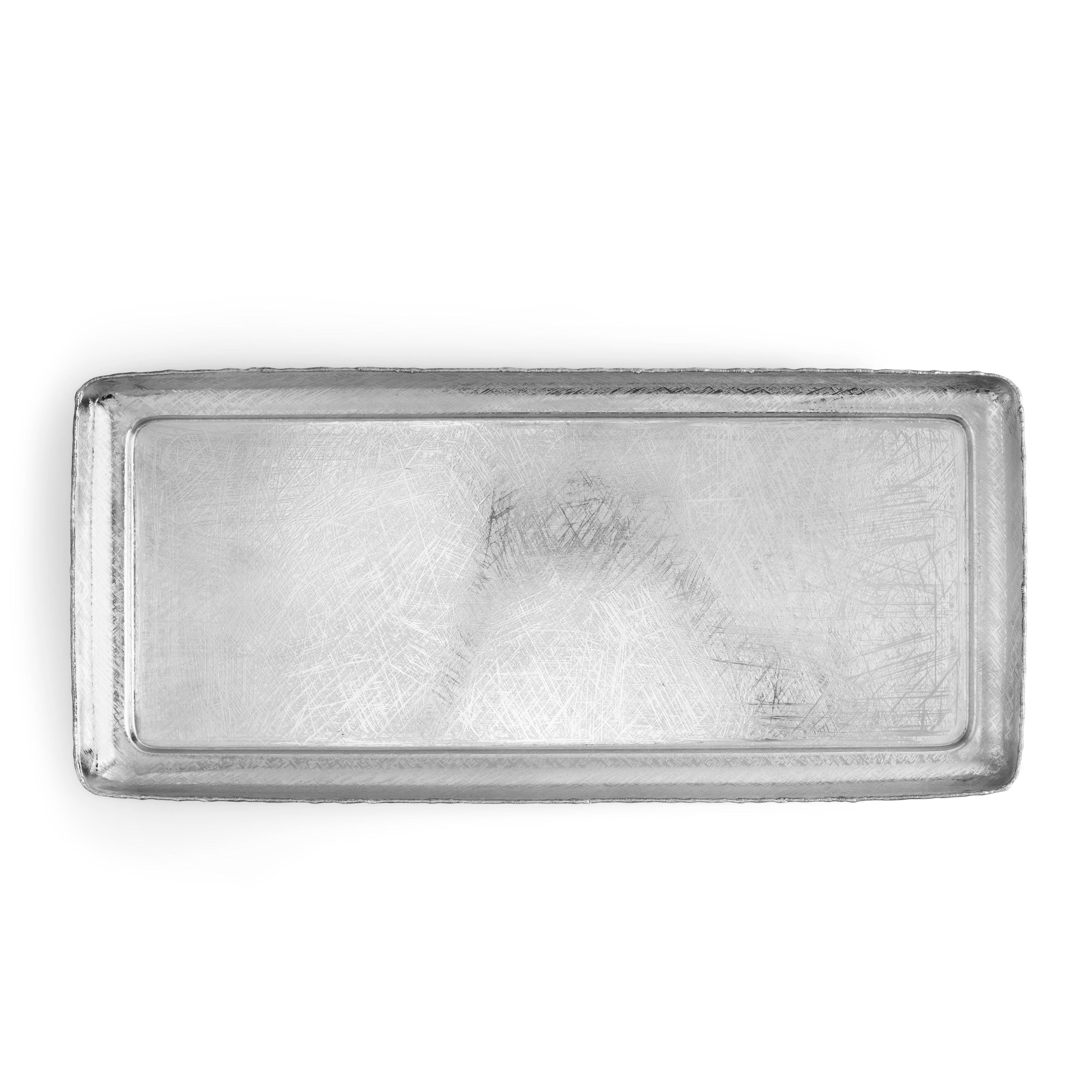 Butterfly Ginkgo Leaf Design Decorative Tray with Feet - Elegant Serving Tray for Tea, Coffee, Jewelry & Home Decor