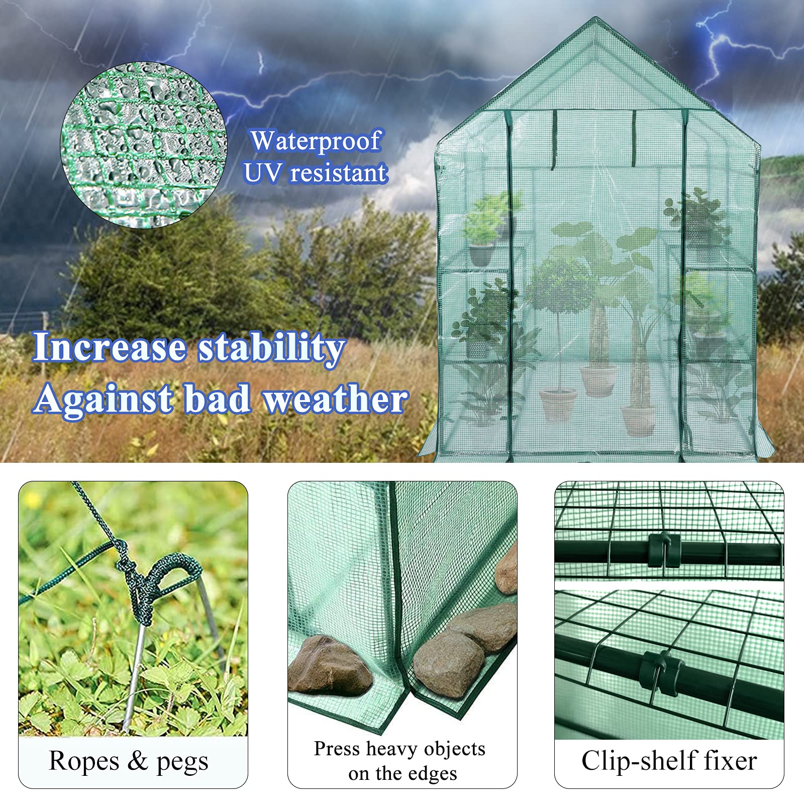 Best Walk-in Greenhouse for Outdoors - 56