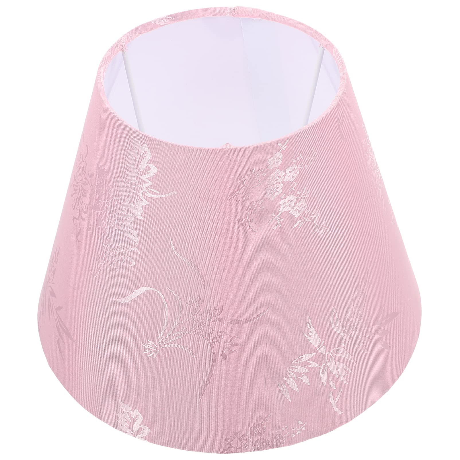 Beaupretty Square Drum Fabric Lamp Shade Cover - Clip On Chandelier Light Shade for Floor Lamps, Wall Lamps & Candle Lights | Home Decor Lighting Accessory for Living Room, Bedroom & Office