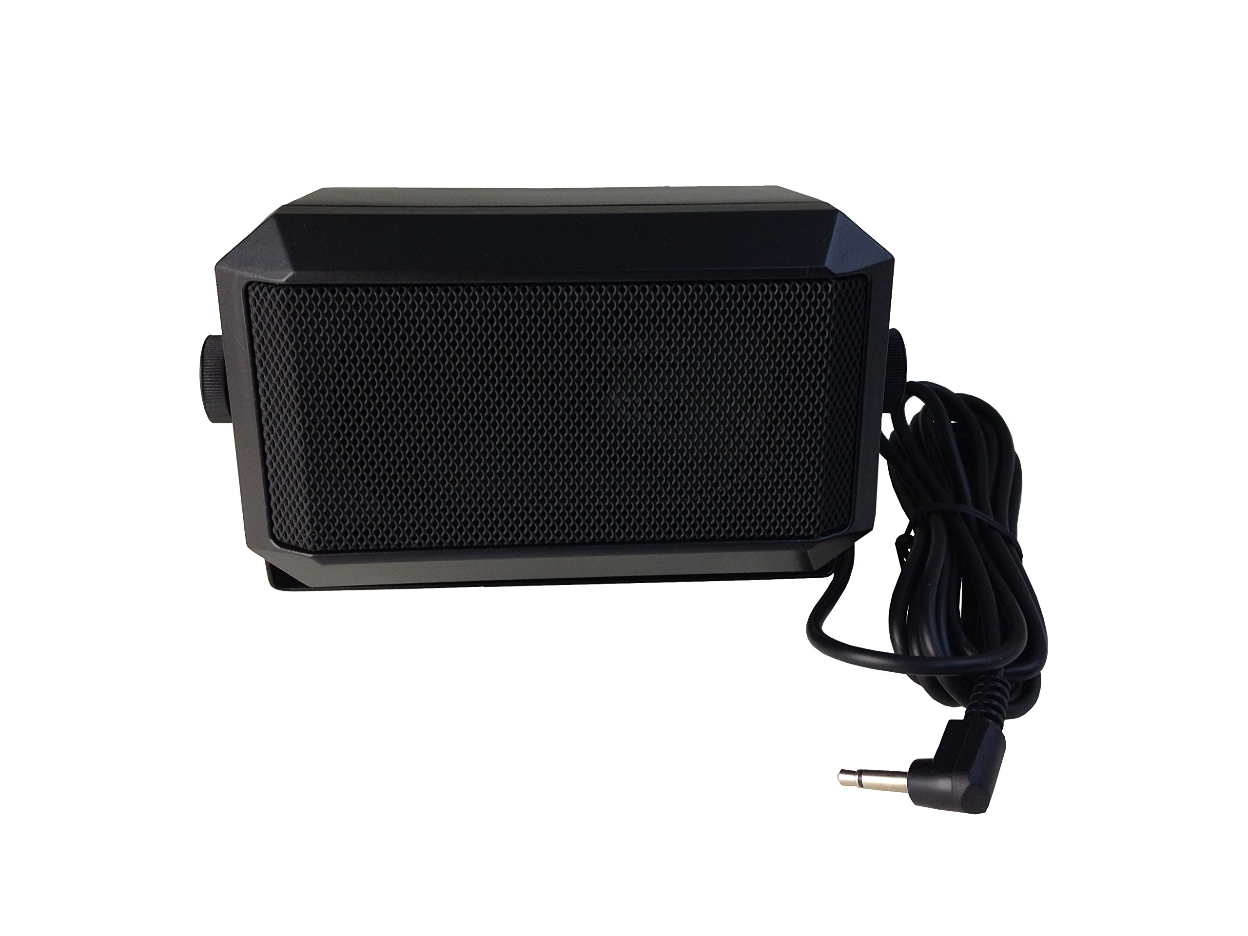Anteenna TW-07-L External CB Radio Speaker for Mobile Transceivers - 5W Power, 1.8M Cable with 3.5mm Mono L-Type Plug & Swivel Bracket - Perfect for Ham Radio, CB Radio, Truck & Off-Road Communication