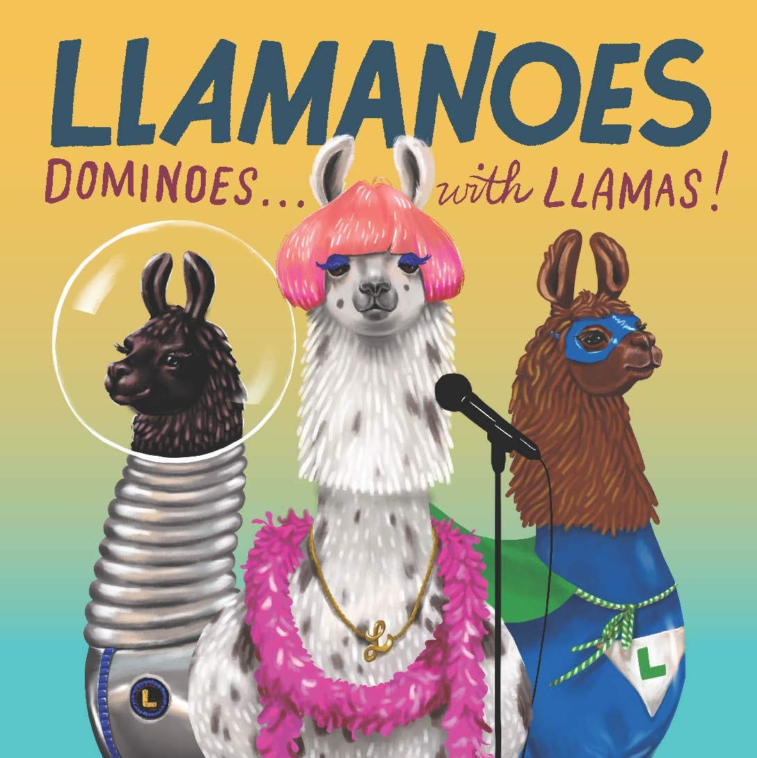 Fun & Educational Llamanoes Board Game for Kids - Dominoes Style Llama Themed Family Game - Perfect for Family Game Nights, Classroom Activities & Birthday Parties