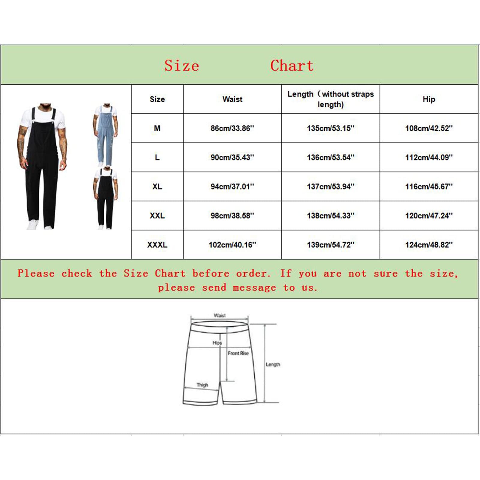 Men's Blue Denim Overalls - Stylish Work & Casual Dungarees with Multiple Pockets | Fashionable Suspenders Jumpsuit & Ripped Jeans Pants for Workwear, Street Style & Outdoor Activities