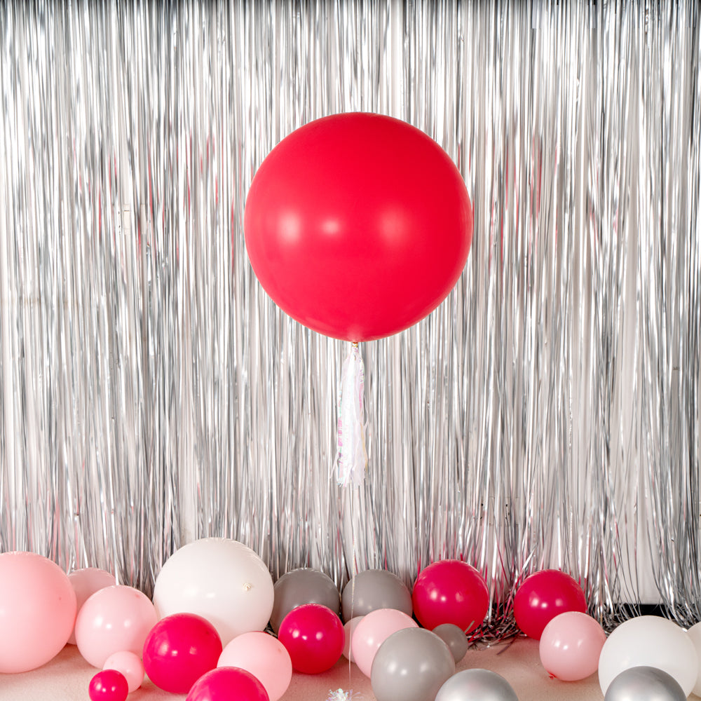 Rose Red Latex Balloons - 36 Inch, Pack of 10 | Perfect for Birthday Parties, Weddings & Romantic Decorations