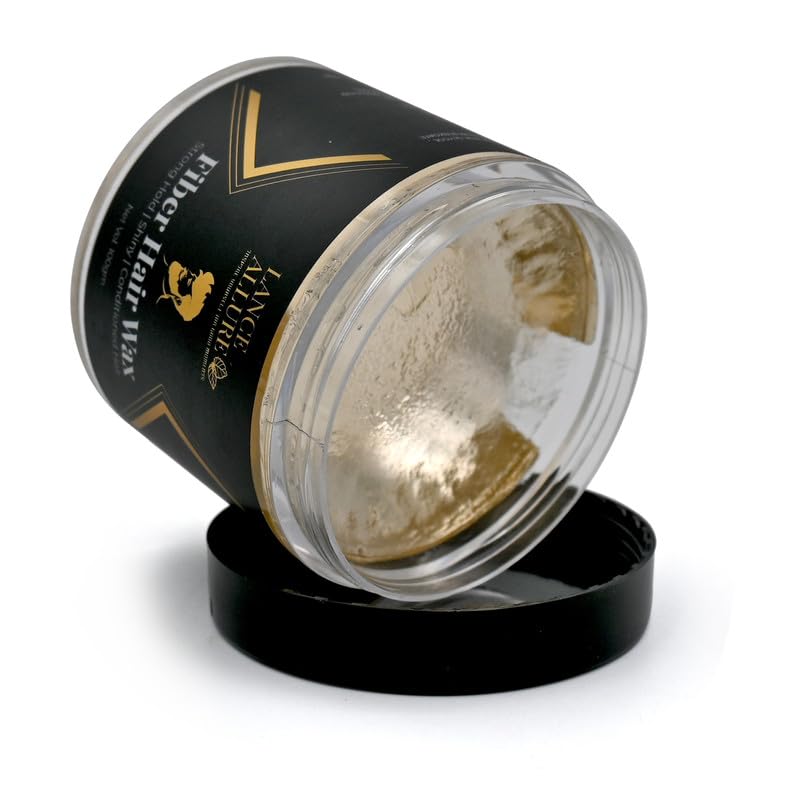 Lance Allure Fiber Hair Wax - Strong Hold Styling Wax with Amla & Rosemary Extract for Shiny, Conditioned Hair (100ml) | Perfect for Men's Grooming, Textured Hairstyles & Daily Styling
