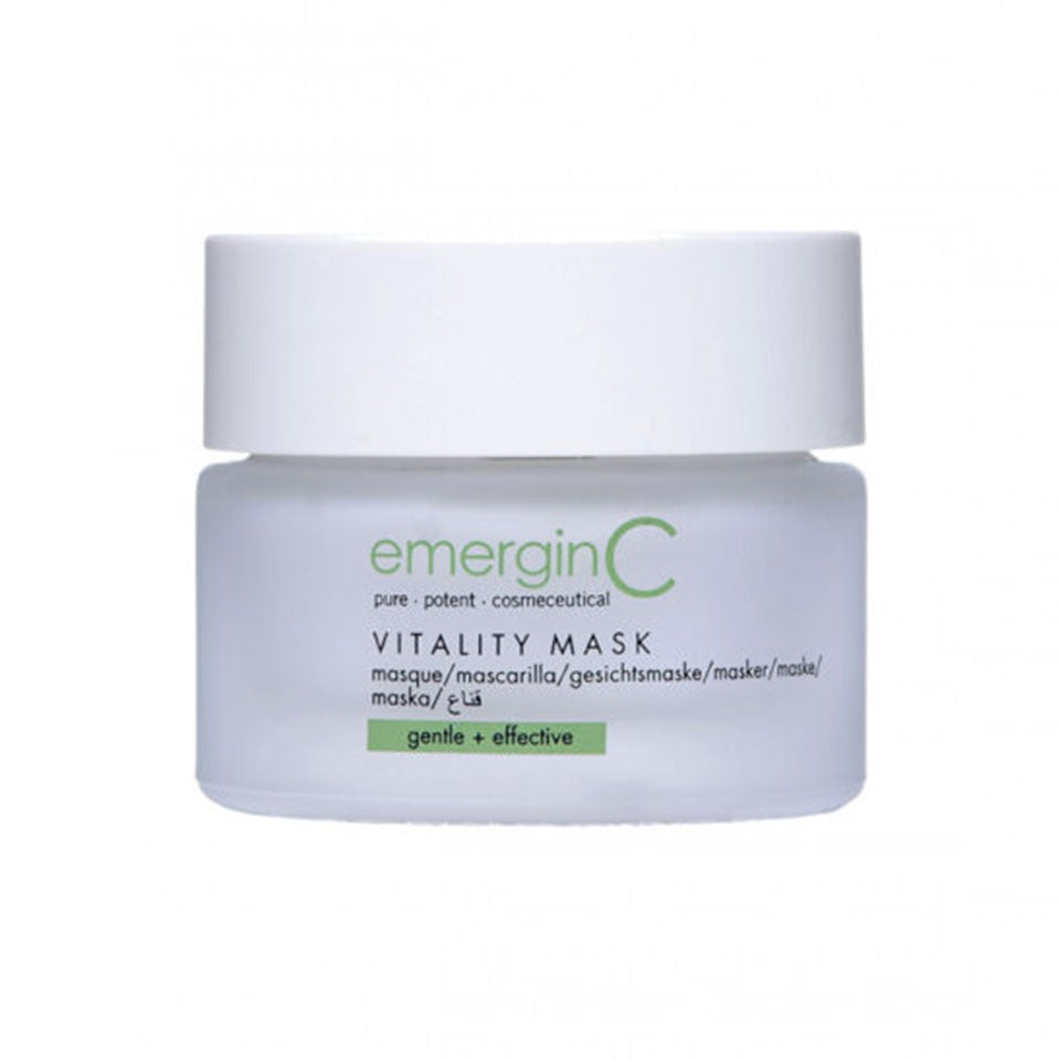 EmerginC Vitality Mask - Hydrating & Anti-Aging Facial Mask for Glowing Skin | Perfect for Spa Night & Self-Care Routine