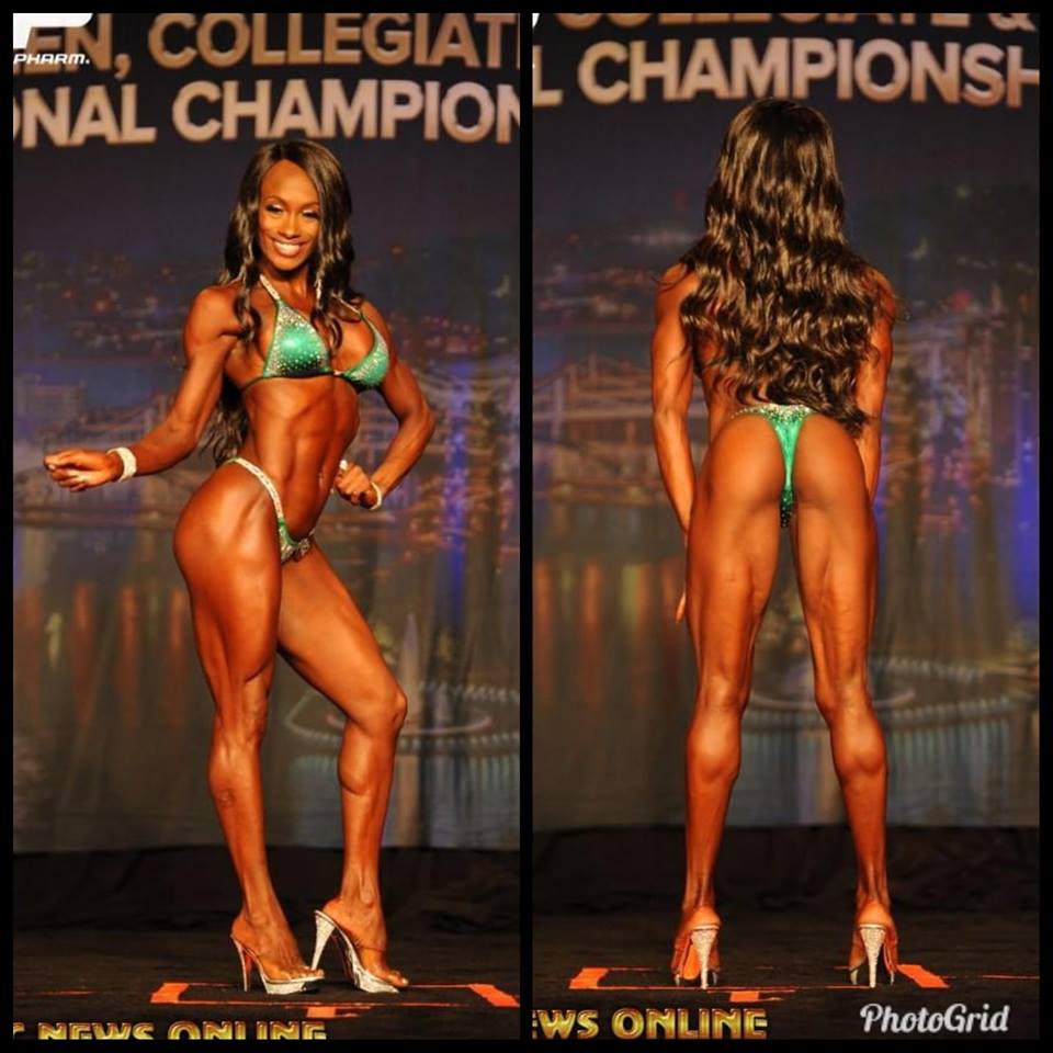 Stunning Emerald Green Competition Bikini with AB Rhinestones - CS133 | Perfect for Swimwear Contests, Beach Vacations & Poolside Glamour