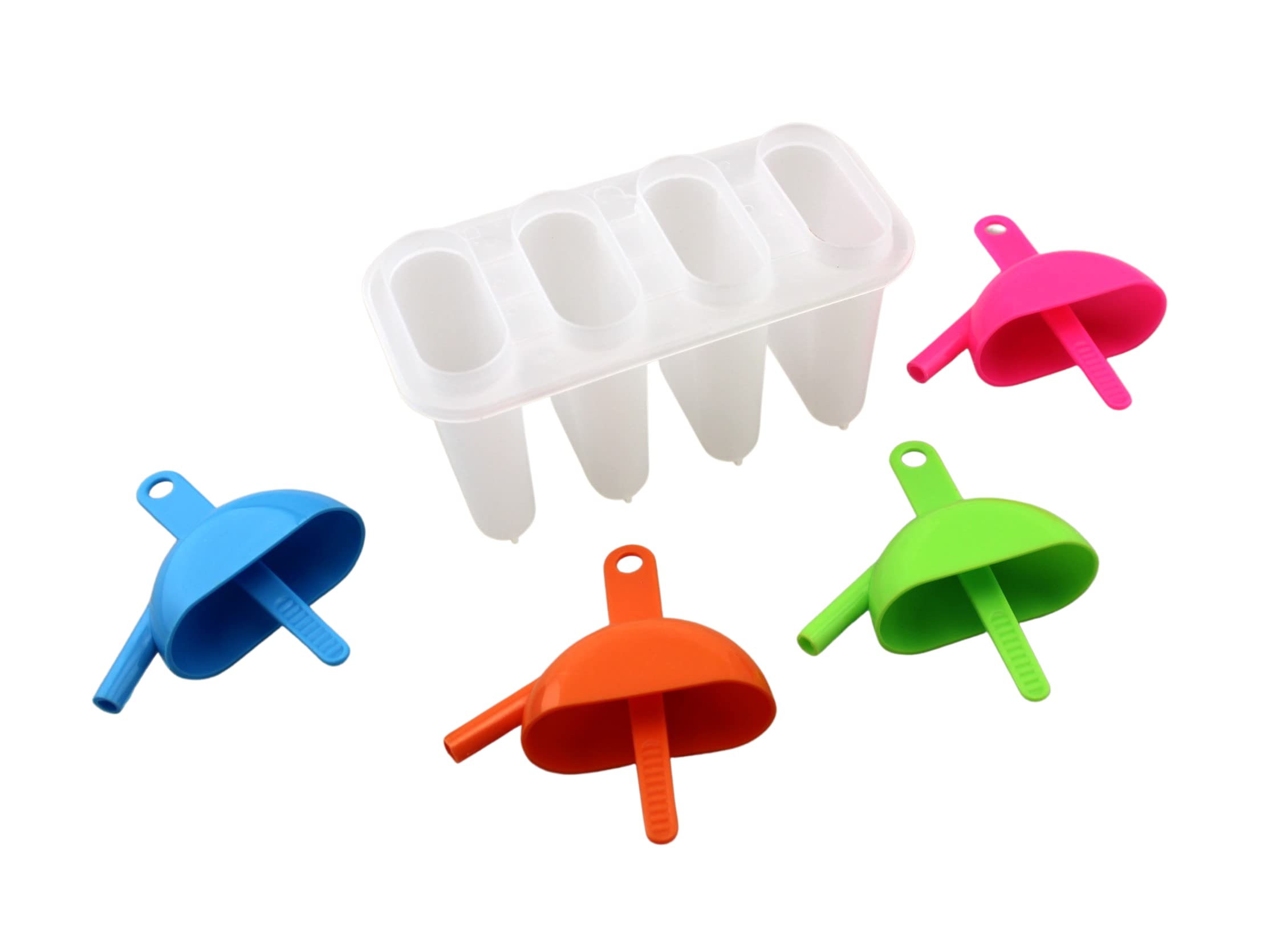 BPA-Free Ice Lolly Pop Mold Popsicle Maker with Straw - DIY Healthy Frozen Treats for Kids, Summer Snacks, and Party Favors | Perfect for Home, Picnics, and Backyard BBQs