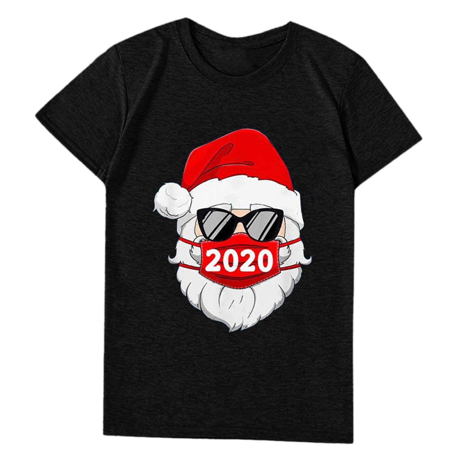 2021 Christmas Shirts for Women - Funny Santa Holiday Sweatshirt & Family Matching Tees - Perfect for Christmas Parties, Family Photos & Festive Gatherings