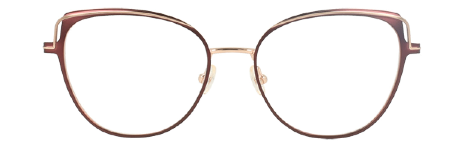 Badgley Mischka BMLEONE Eyeglasses for Women - Stylish Designer Glasses with Lightweight Frame | Perfect for Work, Reading & Fashion Accessories