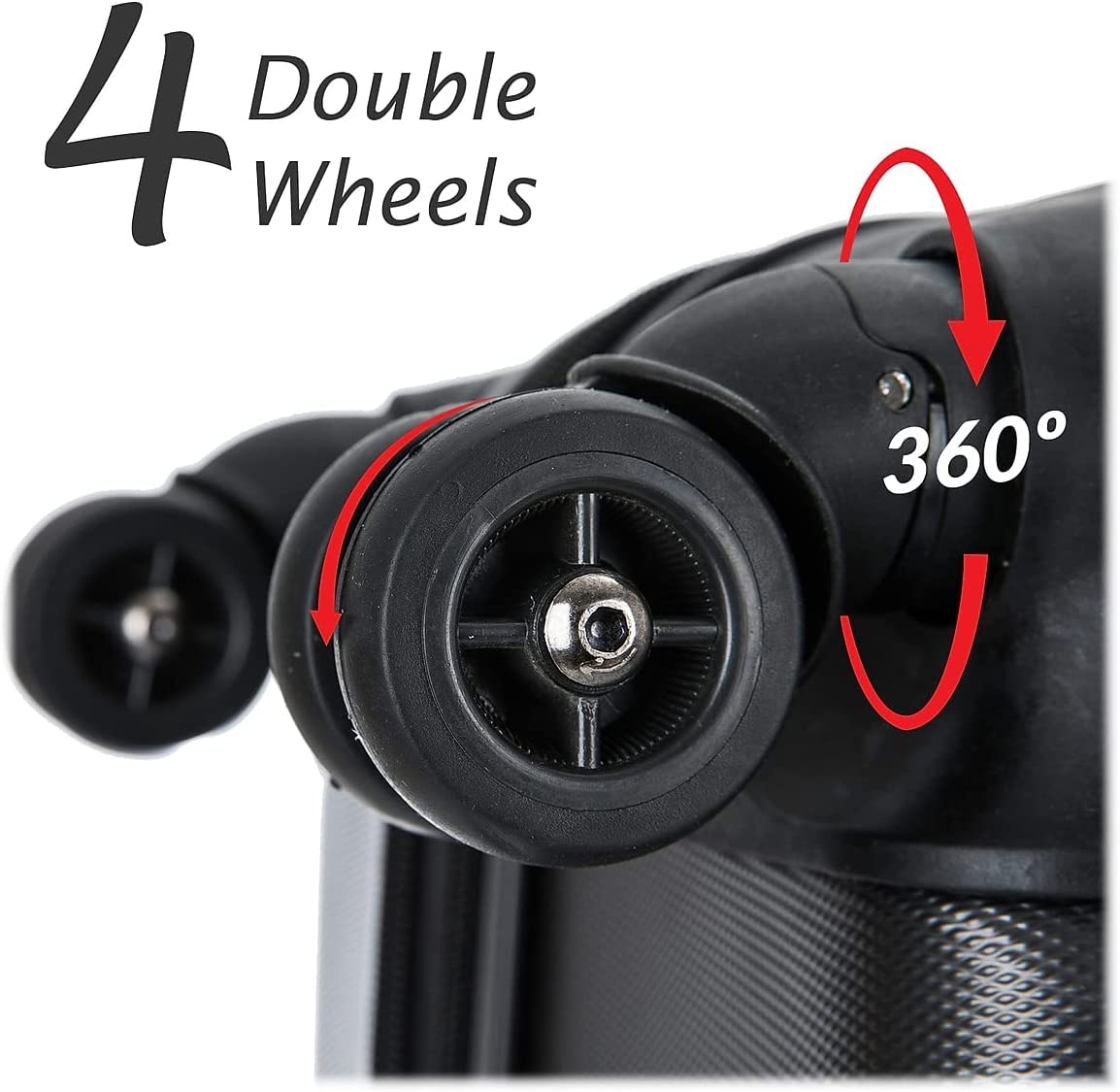 DUKAP INTELY 2-Piece Hardside Spinner Luggage Set with TSA Lock (20