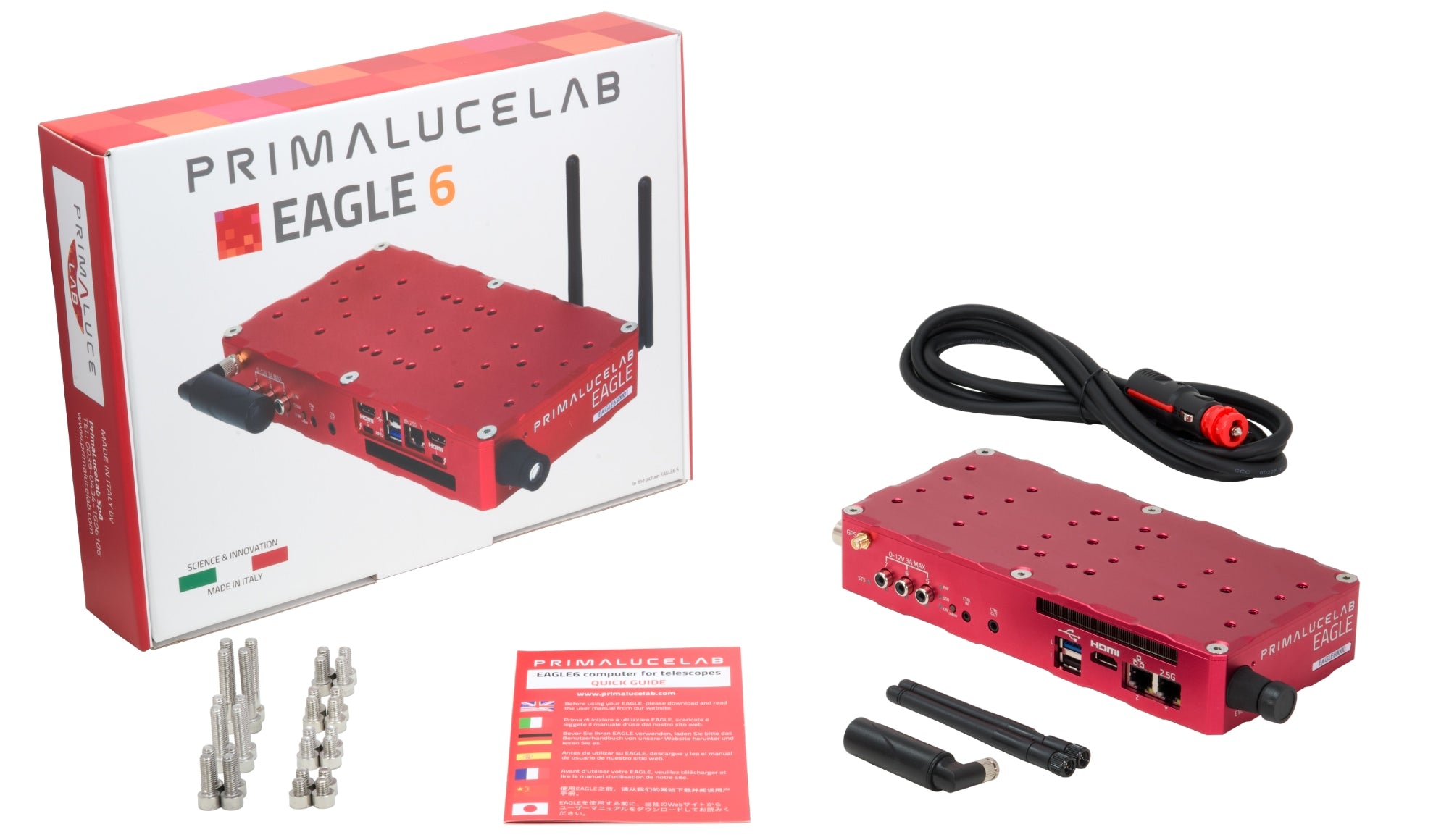 Eagle6 Computer for Telescopes & Astrophotography - High Precision Astronomy Equipment for Stargazing & Deep Space Imaging