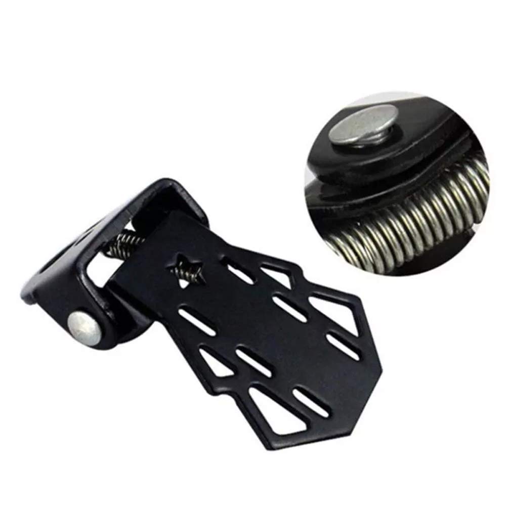 Universal Mountain Bike Rear Wheel Pedal - Heavy Duty Folding Footrests & Rear Seat Bike Pedals for Adults - Durable Bicycle Foot Pegs for BMX, Dirt Bikes & Cruisers - Perfect for Commuting, Trail Riding & Urban Cycling